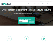 Tablet Screenshot of paykap.com